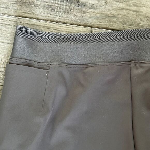 Athleta mushroom 16 Flat front Ankle Straight Leg Trousers - Picture 10 of 12